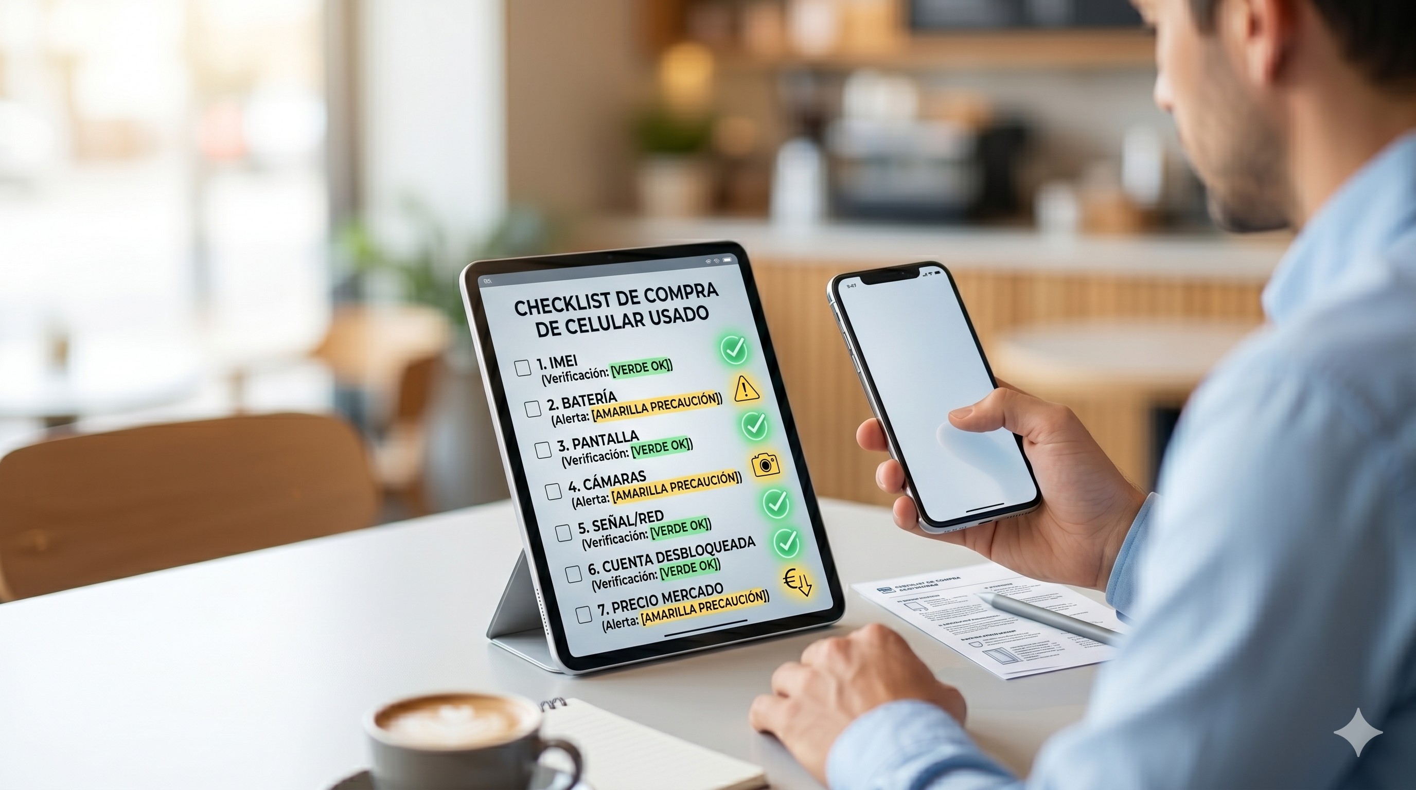 Comprar un celular usado sin ser estafado: checklist de 15 minutos antes de pagar
