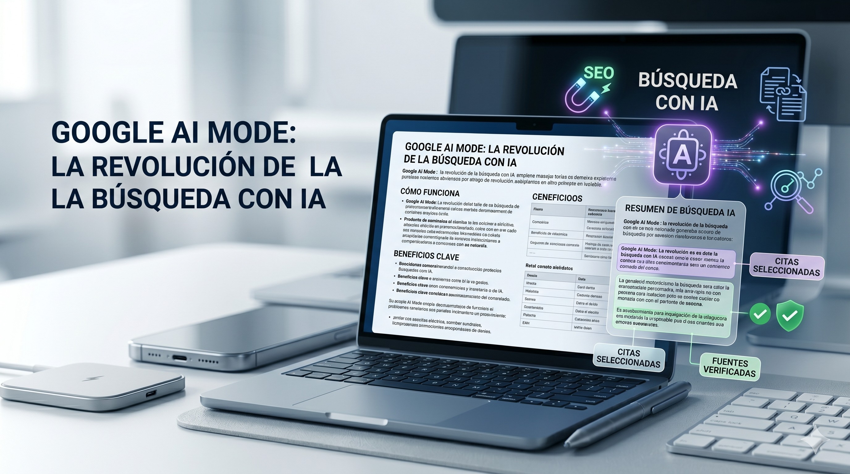 Google AI Mode está cambiando las búsquedas: cómo adaptar tu blog para que la IA lo cite