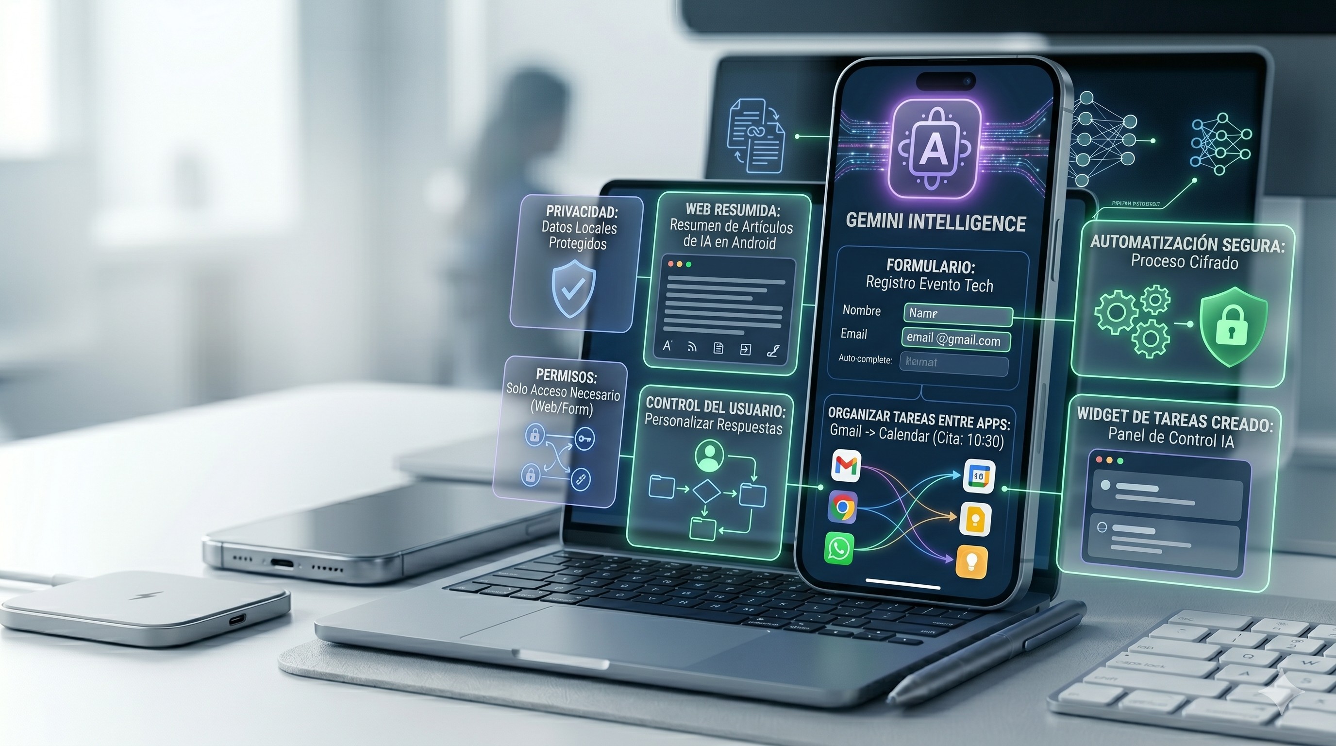 Gemini Intelligence en Android: cómo preparar tu celular para la nueva generación de asistentes con IA