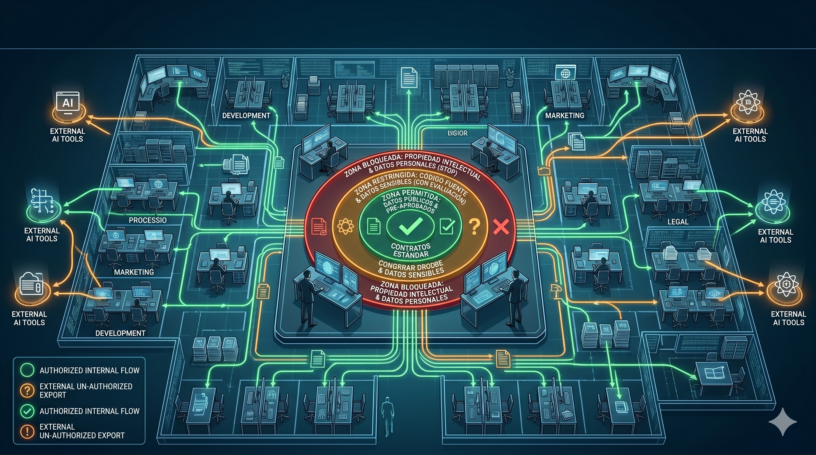 Shadow AI en empresas: cómo controlar el uso no autorizado de inteligencia artificial sin frenar la productividad